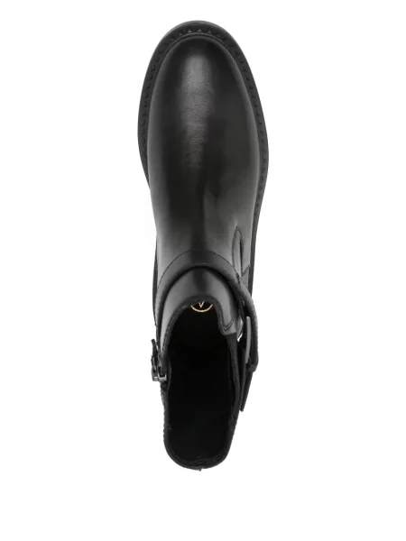 Botine chelsea Ash din piele negru