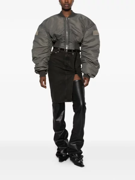 Fustă din denim Coperni maro