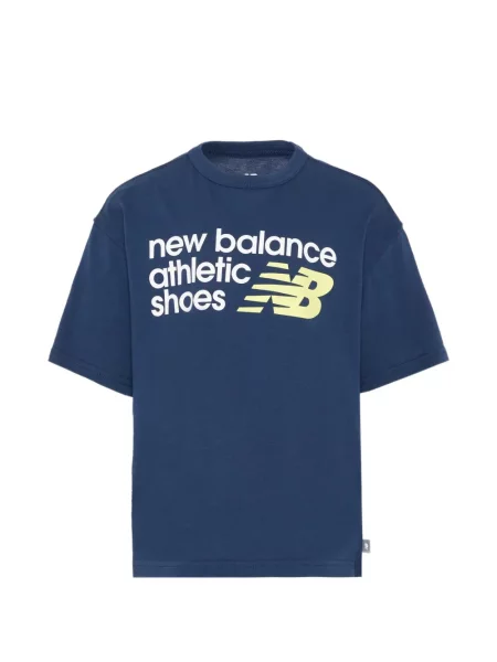 Koszulka dziecięca New Balance niebieska