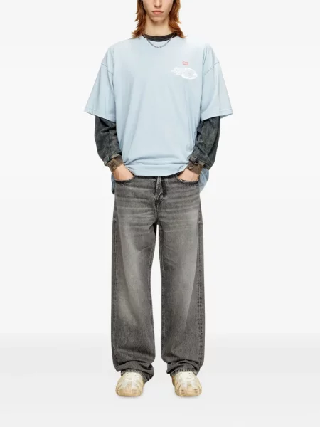 Tricou Diesel albastru