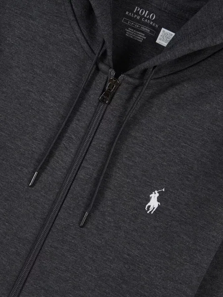 Hanorac cu glugă Polo Ralph Lauren negru
