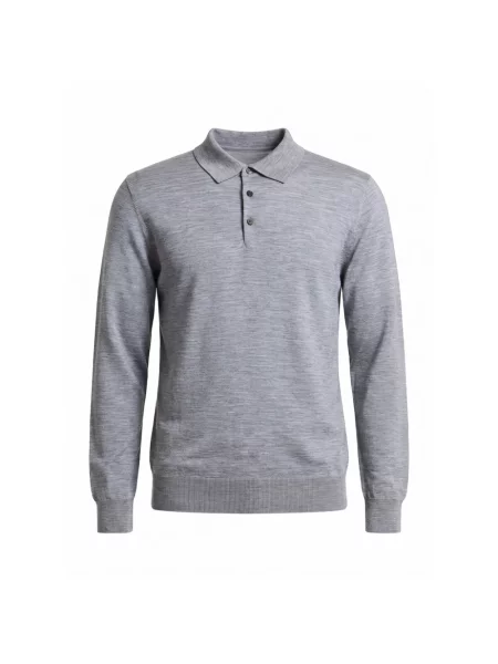 Sweter Peserico wełniany szary