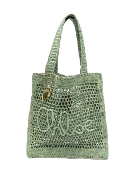 Geantă Chloé verde