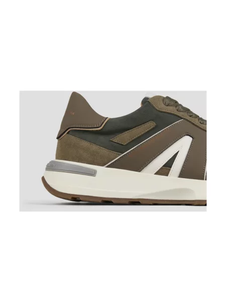 Sneakersy Alexander Smith skórzane zielone