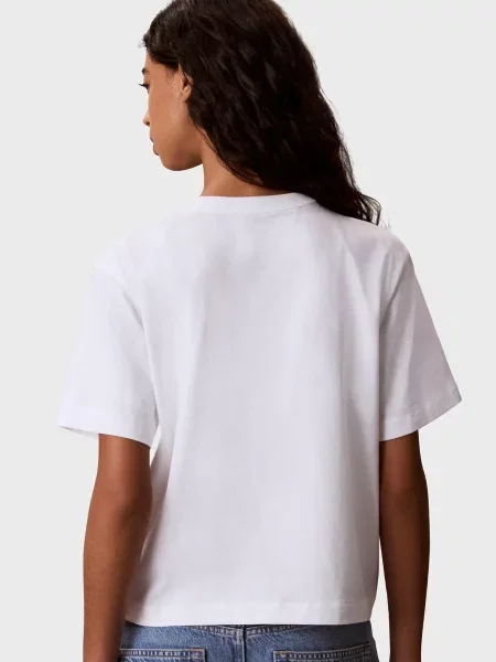 Футболка Calvin Klein Jeans біла