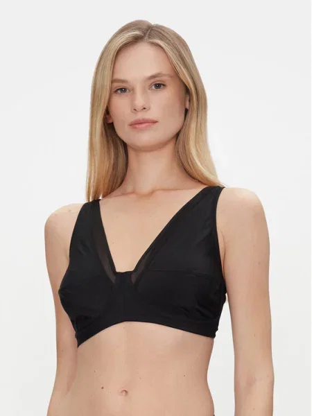 Ysabel Mora Biustonosz z fiszbiną czarny