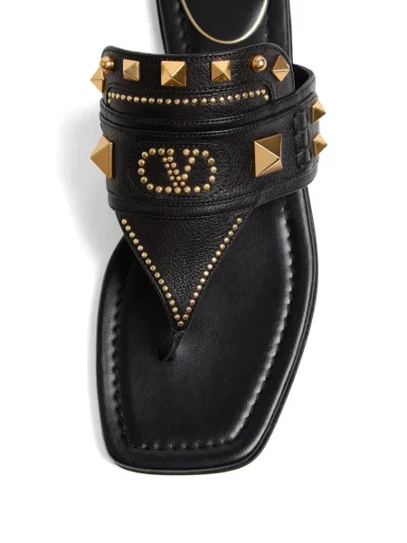 Chiloți tanga Valentino Garavani negru