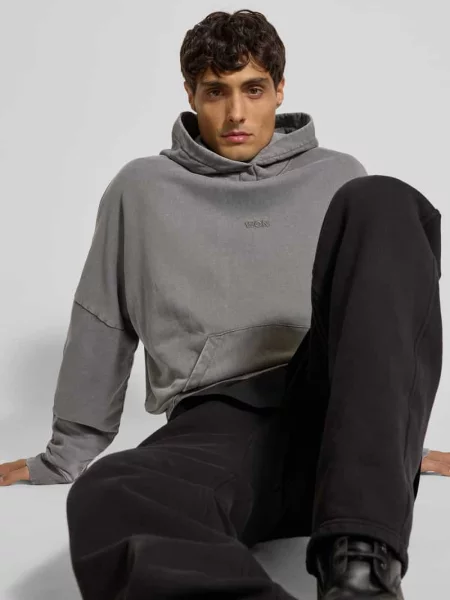 Bluza z kapturem o kroju oversized z wyhaftowanym logo Won Hundred