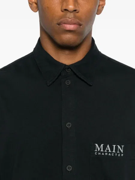 Cămașă Balenciaga lungă negru