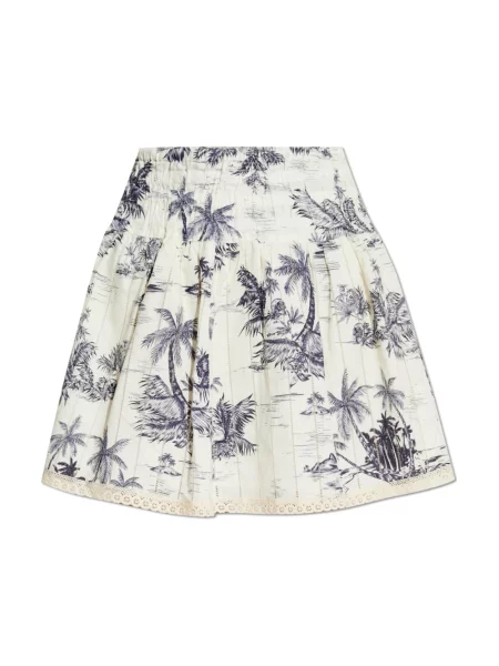 ZADIG&VOLTAIRE spódnica mini rozkloszowana beżowy