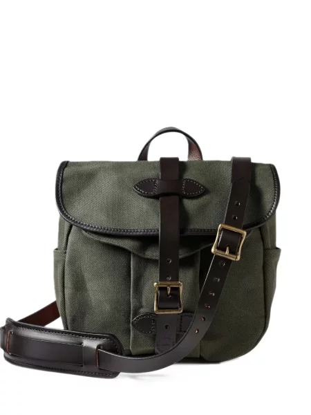 Geantă crossbody Filson din canvas verde