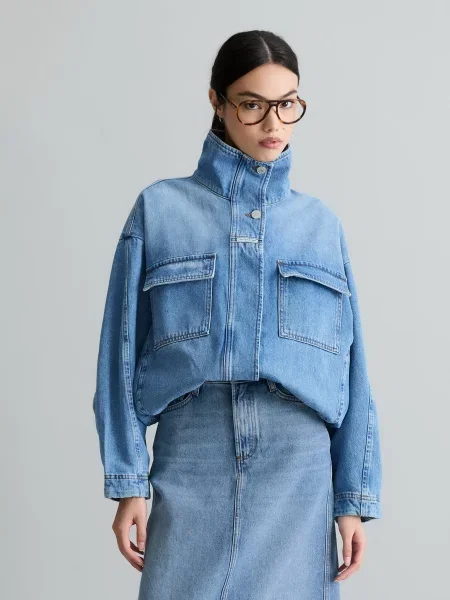 Джинсова куртка Marc O'Polo denim блакитний