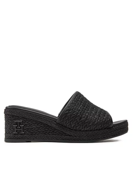 Šľapky Tommy Hilfiger čierna