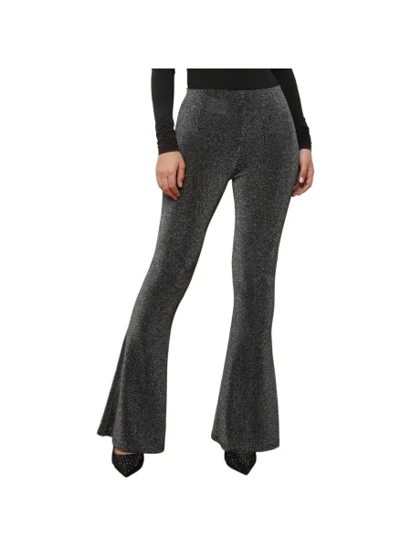 Pantaloni La Modeuse argintiu