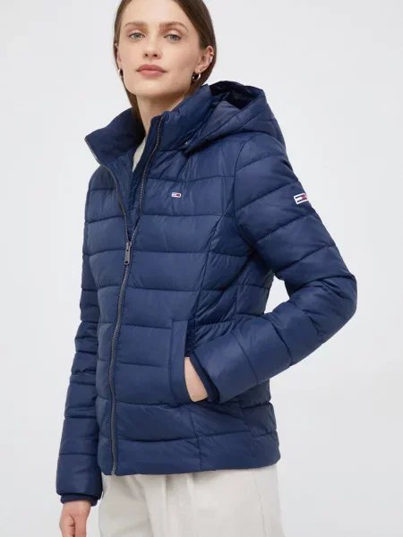 Puhovka Tommy Jeans modra