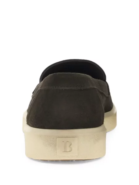 Pantofi loafer Boggi Milano din piele de căprioară maro