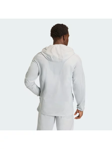 Větrovka Adidas šedá