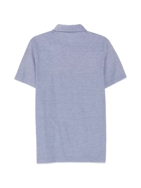 Polo Hackett με κέντημα μπλε