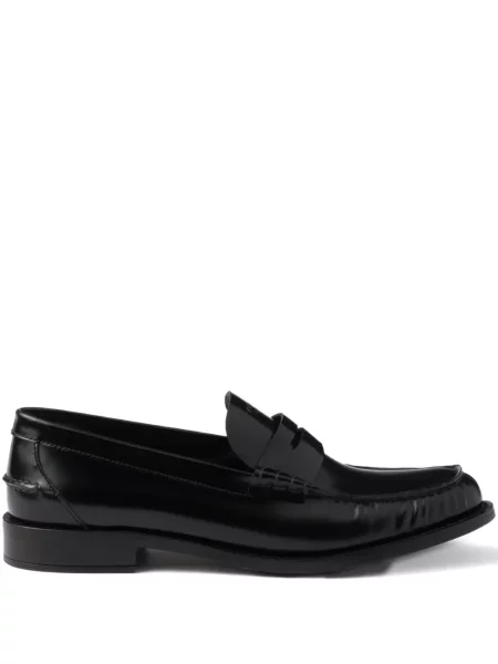 Pantofi loafer Prada din piele negru