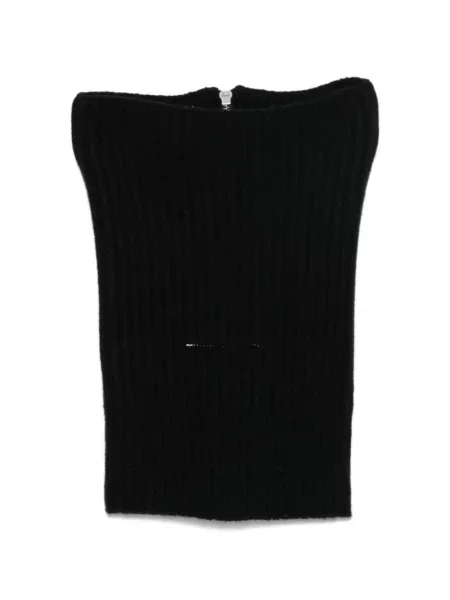 Fular Mm6 Maison Margiela tricotate negru