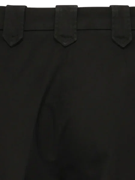 Pantaloni scurți Fay plisate negru