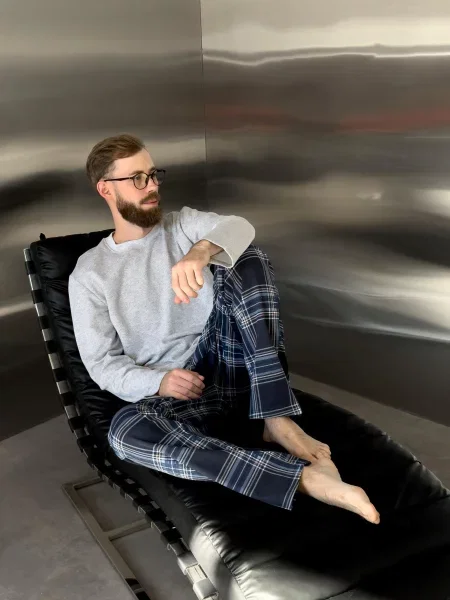 Пижама пижама Cosy серая