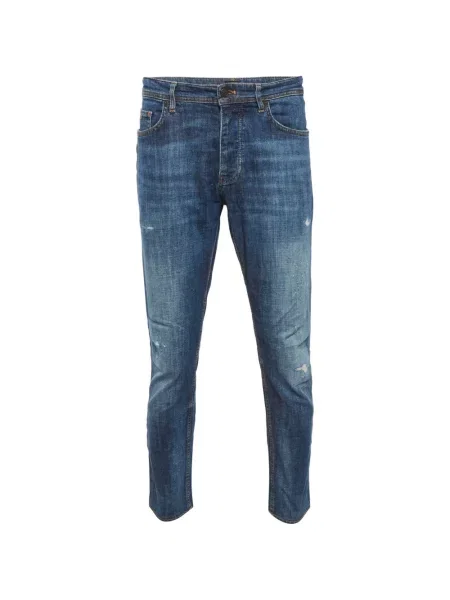 Blugi conici Boss conici albastru