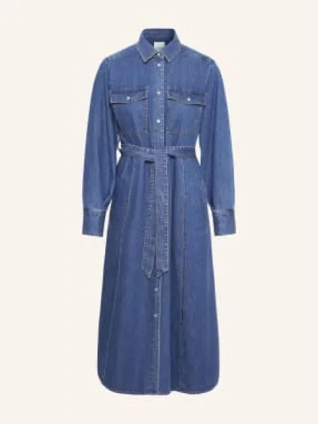 Part Two Sukienka Jeansowa blau niebieska