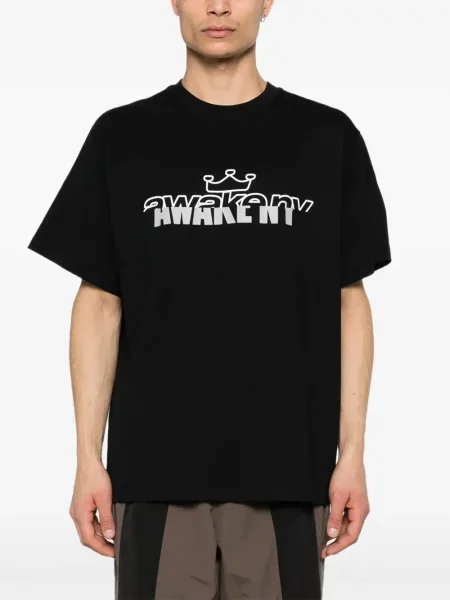 Μπλούζα Awake Ny με αυτόγραφο μαύρο