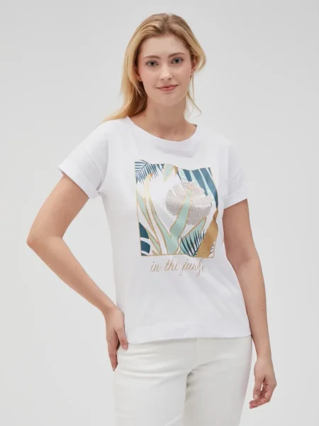 Tricou Marisse alb