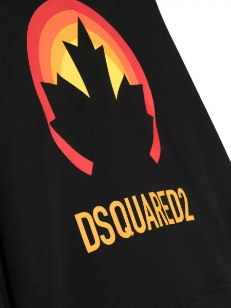 Bluza dziecięca Dsquared2 czarna