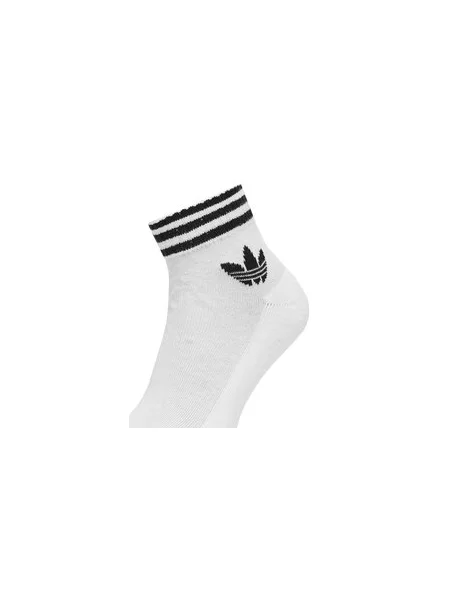Nogavice Adidas Originals s črtami bela