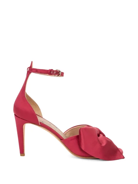 Презрамки сандали Red(v) с панделка изрязани червено