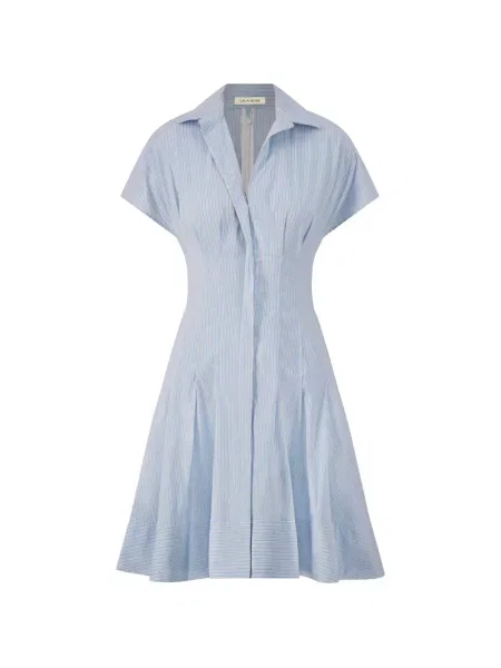 Sukienka w paski Lela Rose w paski niebieska