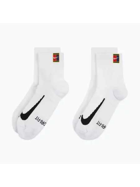 Шкарпетки Nike Court Multiplier Max 2 пари white/white білі