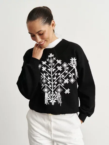 Світшот RicaMare чорний