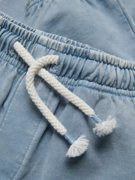 Reserved Спортивні штани з ефектом прання блідо-блакитний блакитні