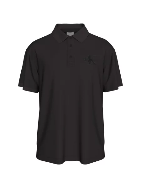 Casual tričko Calvin Klein Jeans čierna