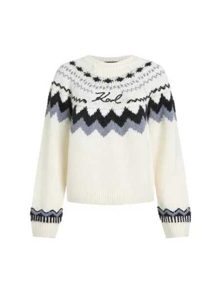 Sweter Karl Lagerfeld wełniany