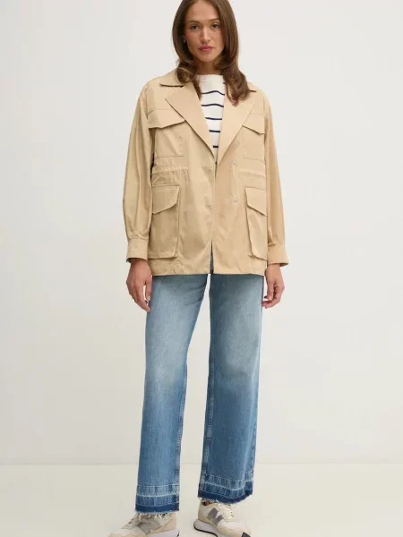 Куртка Sisley перехідна бежевий
