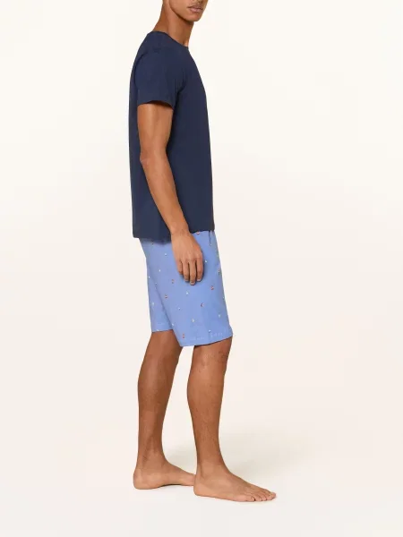 Strokesman's Szorty Do Spania blau czerwone