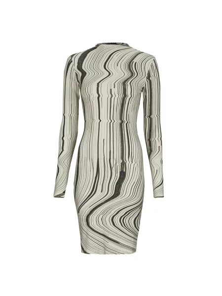 Mini obleka Desigual bela