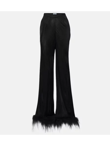 Панталон Prada с пера черно
