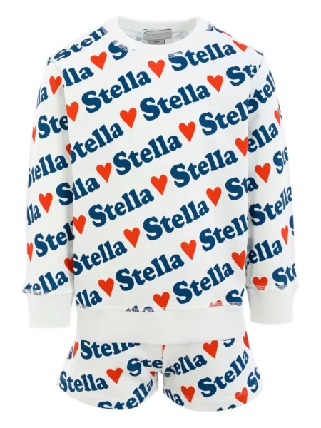 Komplet dresowy dziecięcy Stella Mccartney biały