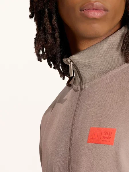 Adidas Mikina Audi Formula One Team Elevated khaki černá