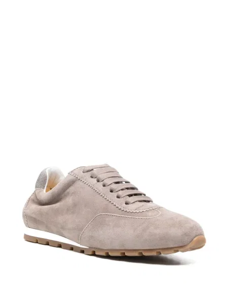 Fűzős lapos talpú csipkés sneaker Doucal's