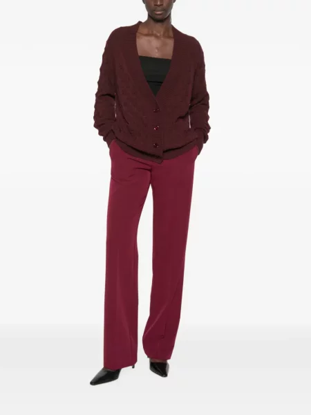 Cardigan Ermanno Scervino tricotate roșu