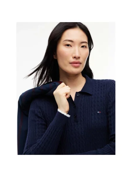 Geacă de blugi Tommy Jeans albastru