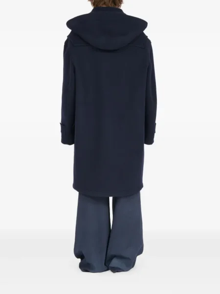 Palton duffle Maison Margiela de lână albastru