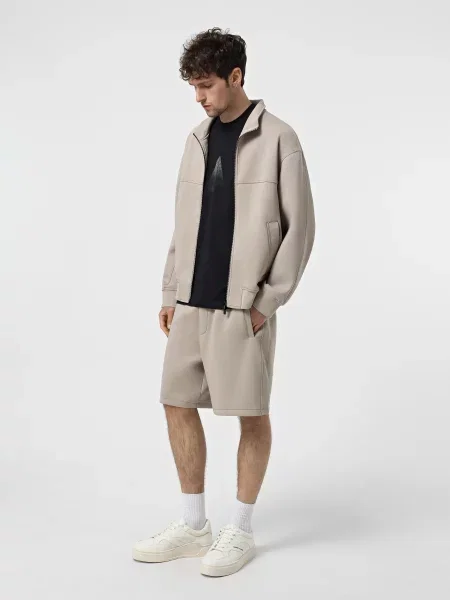 Шорты Armani Exchange бежевые